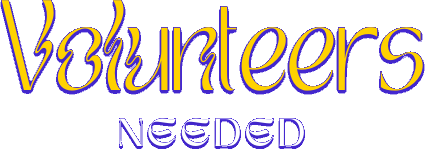 volunteers needed